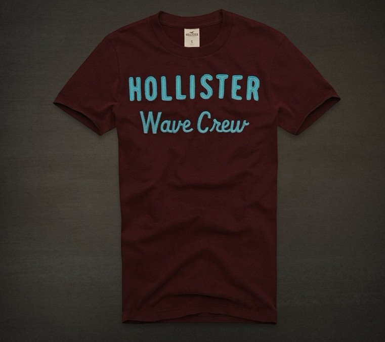 Tee shirt Hollister Marron Homme